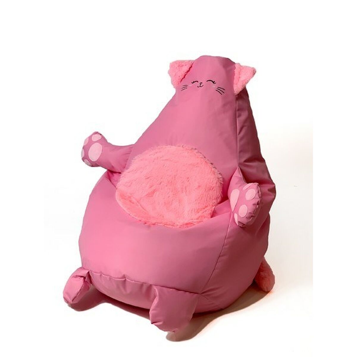 Puf GO GIFT Pink Oxford Kat 105 x 80 cm